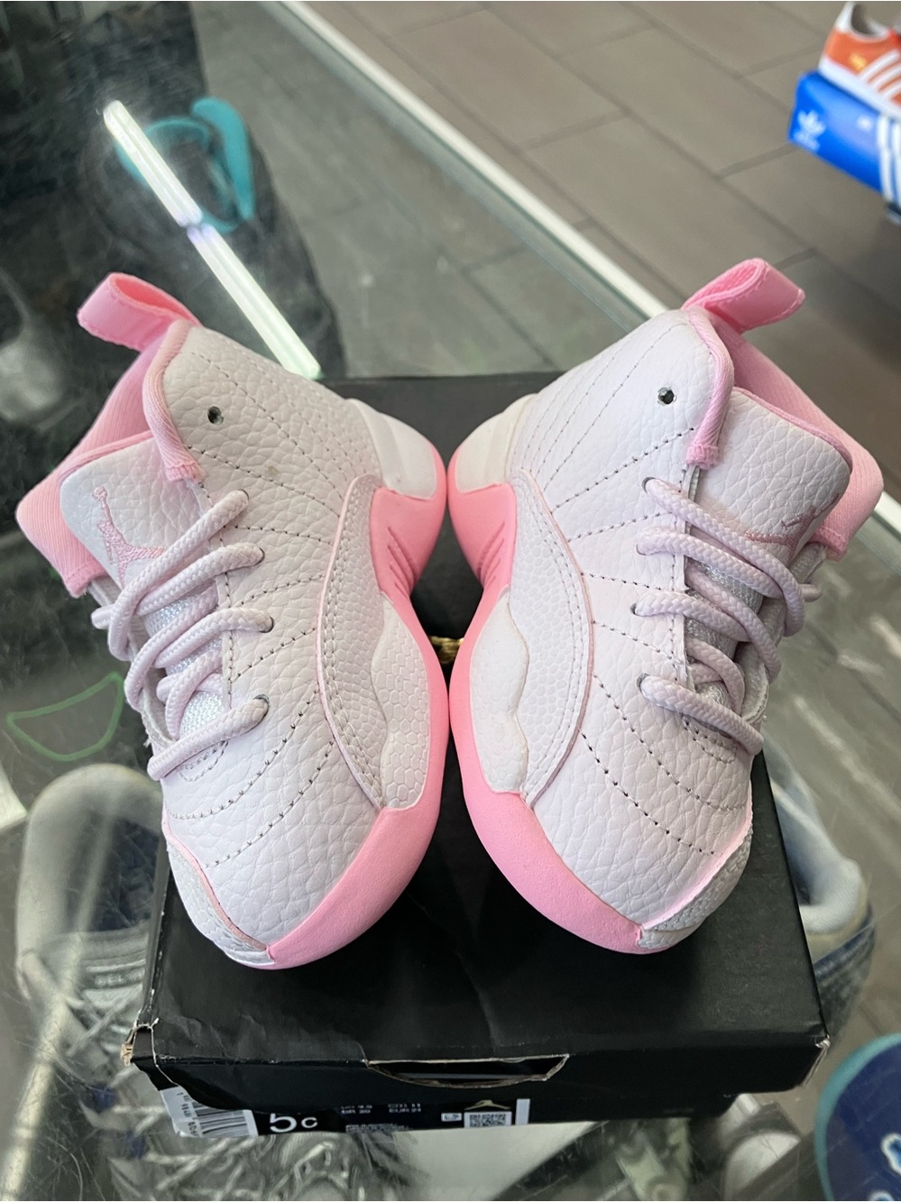 Air Jordan 12 Retro Toddler Pearl Pink Size 5C - Picture 5 of 9